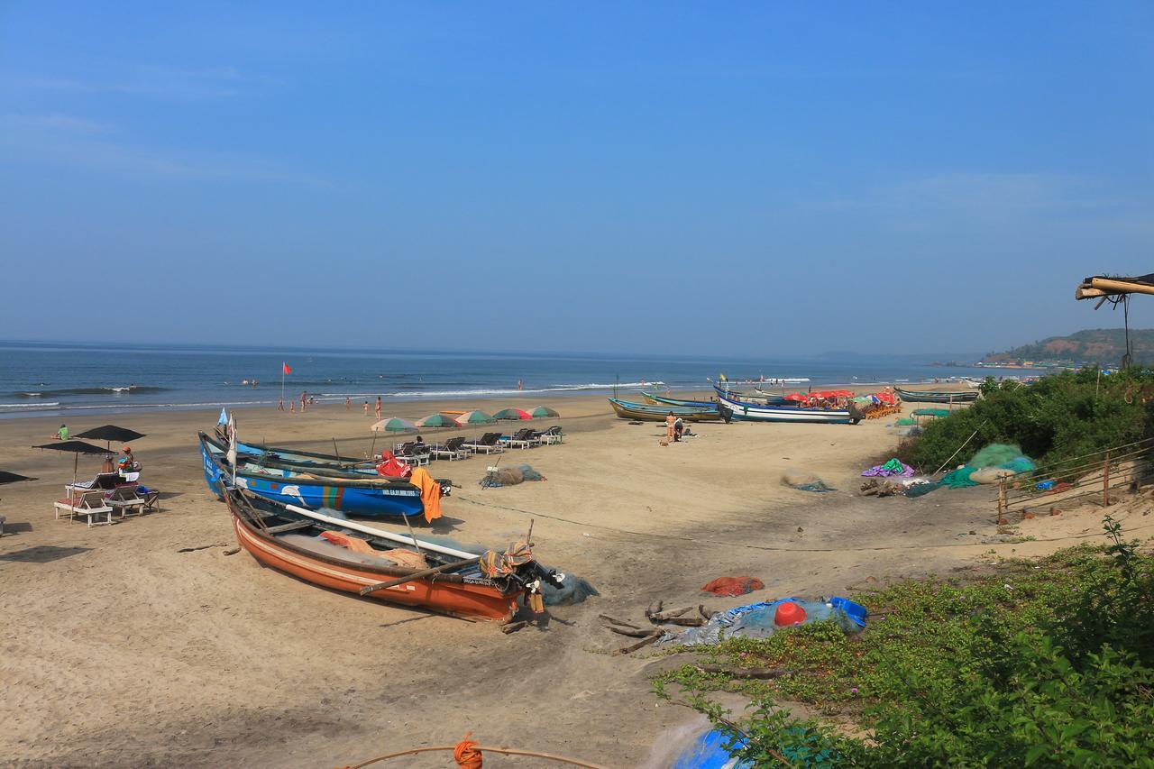 Huts On Arambol Beach 外观 照片